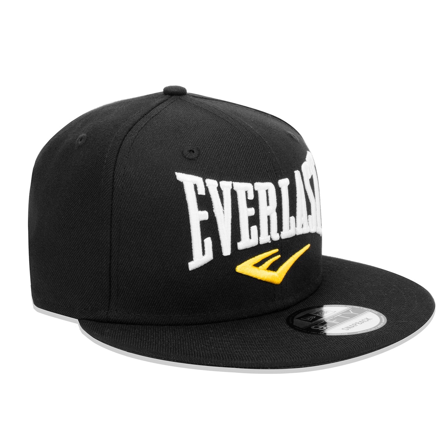 New Era 9FIFTY Black Snapback Logo Cap - Everlast Canada New Era 9FIFTY Black Snapback Logo Cap