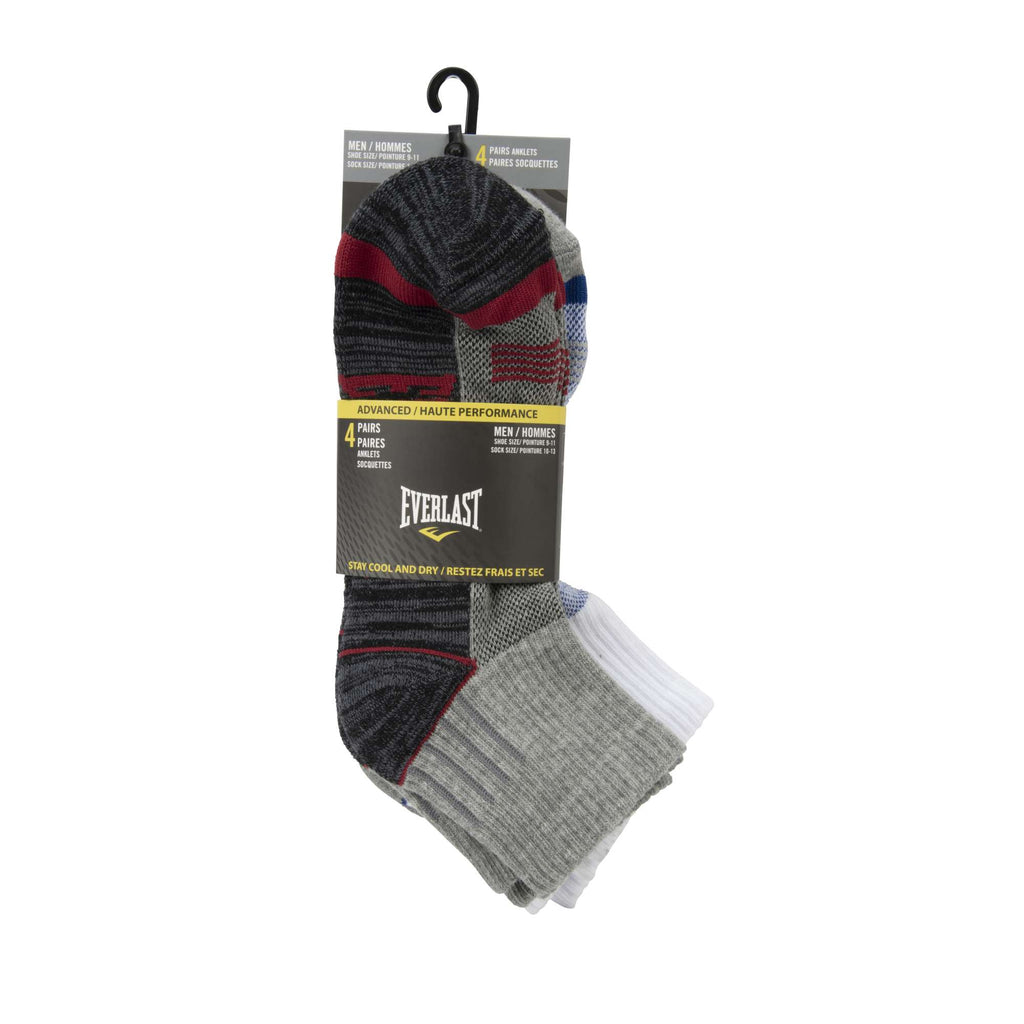 Everlast Men's Anklet Socks - 4 Pack – Everlast Canada