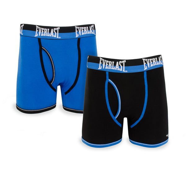 Boxer Briefs - 2 Pack - Everlast Canada Boxer Briefs - 2 Pack Black/Blue / S