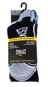 Boys Crew Sport Socks - 4 Pack - Everlast Canada Boys Crew Sport Socks - 4 Pack