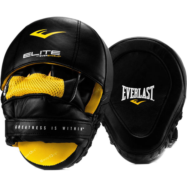 Elite Mantis Target Mitts - Everlast Canada Elite Mantis Target Mitts Black
