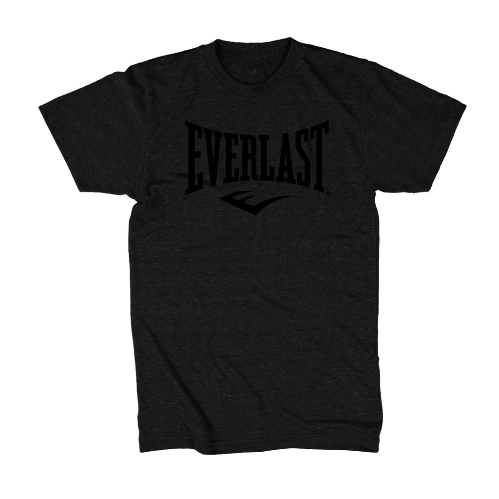 Logo Shirt Black on Black - Everlast Canada Logo Shirt Black on Black Black/Black / S