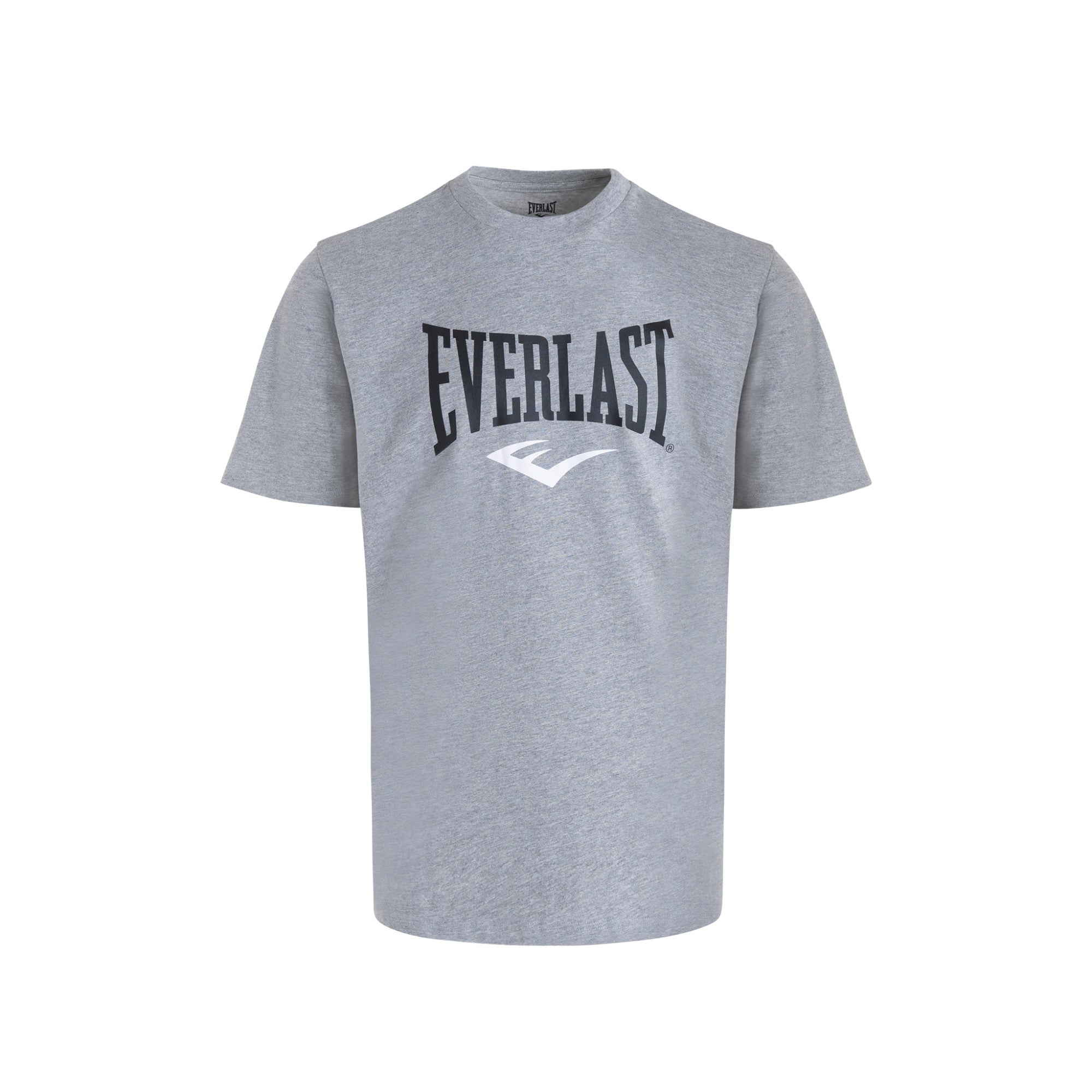 Cotton Jersey Crew Neck T-Shirt - Everlast Canada Cotton Jersey Crew Neck T-Shirt Grey / XX-LARGE