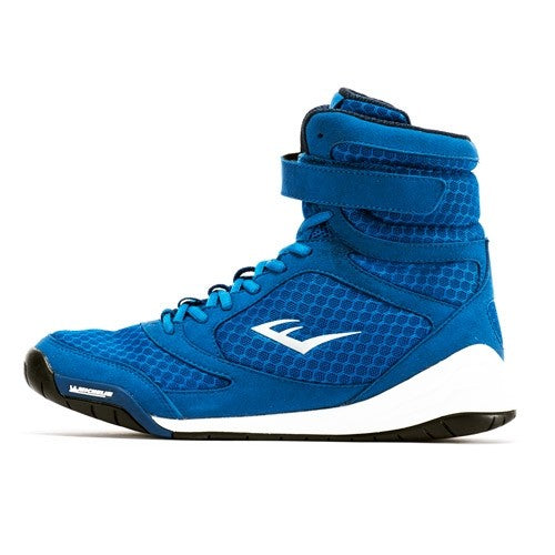 Elite Blue High Top Boxing Shoes - Everlast Canada Elite Blue High Top Boxing Shoes Blue / 6