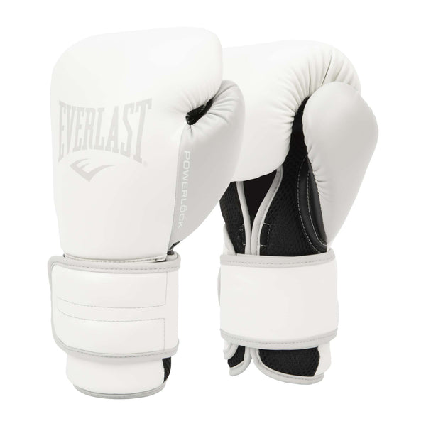 Powerlock 2 Boxing Gloves - Everlast Canada Powerlock 2 Boxing Gloves White / 12OZ