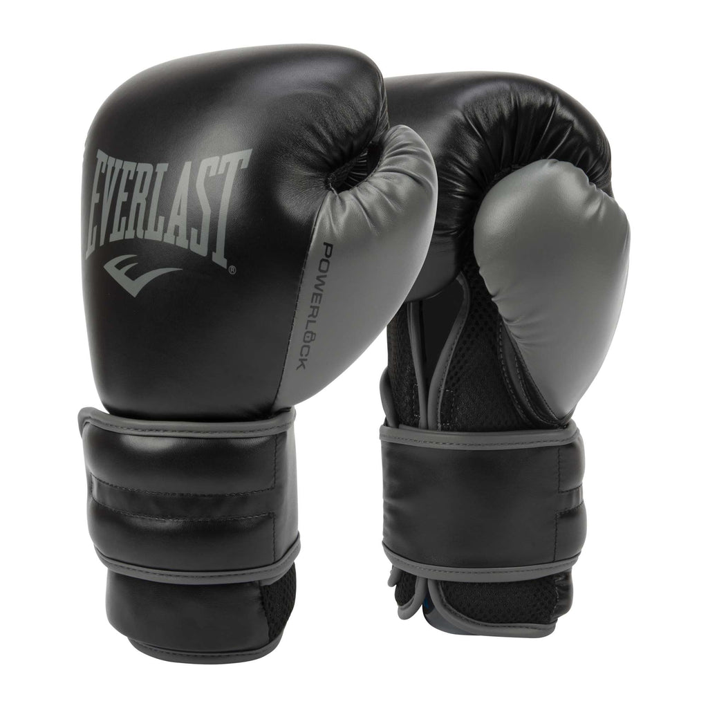 Powerlock 2 Boxing Gloves - Everlast Canada Powerlock 2 Boxing Gloves Black / 10OZ