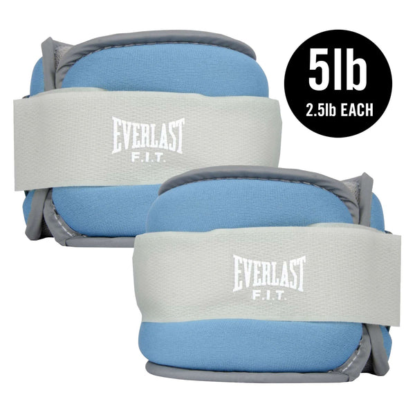 5lb Comfort Fit Ankle/Wrist Weights - Everlast Canada 5lb Comfort Fit Ankle/Wrist Weights