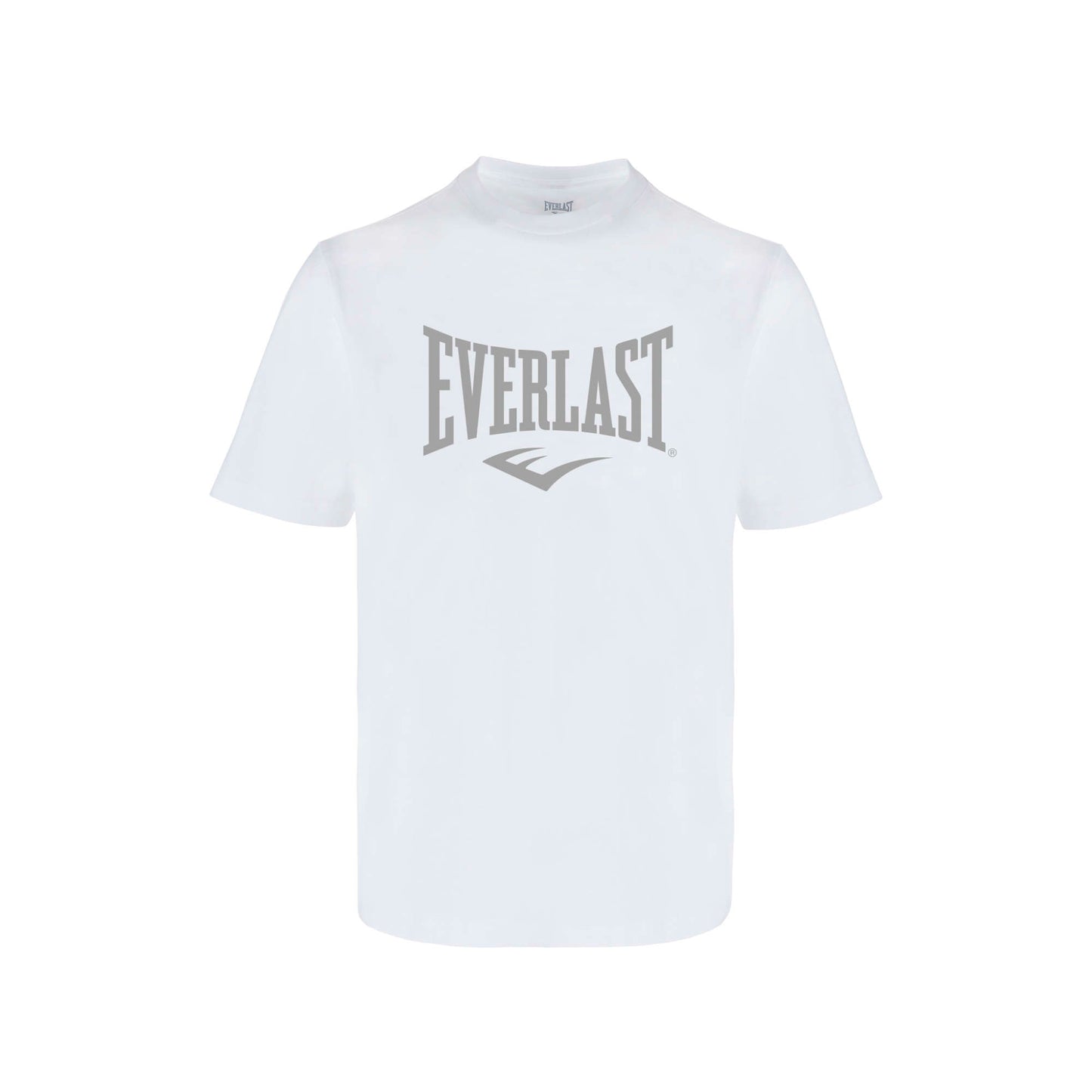 Cotton Jersey Crew Neck T-Shirt - Everlast Canada Cotton Jersey Crew Neck T-Shirt White / SMALL