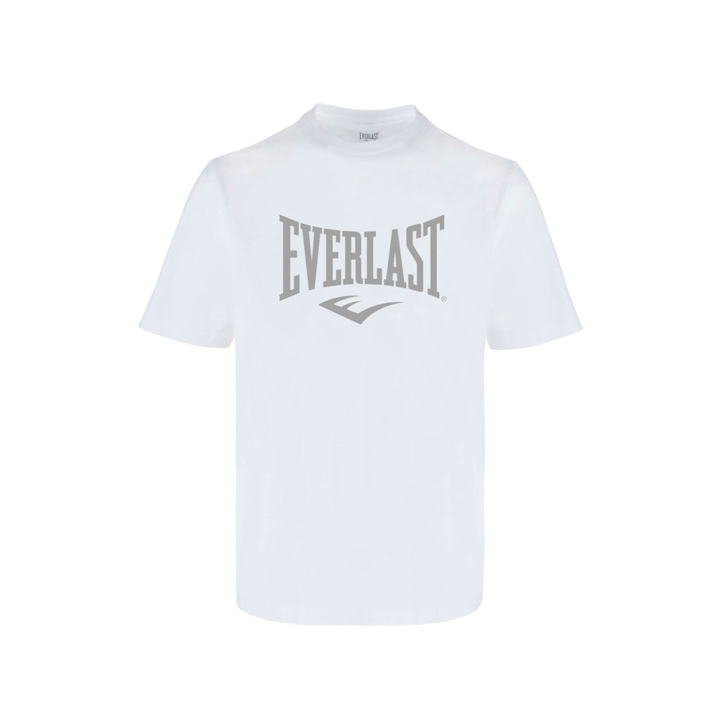 Cotton Jersey Crew Neck T-Shirt - Everlast Canada Cotton Jersey Crew Neck T-Shirt White / SMALL