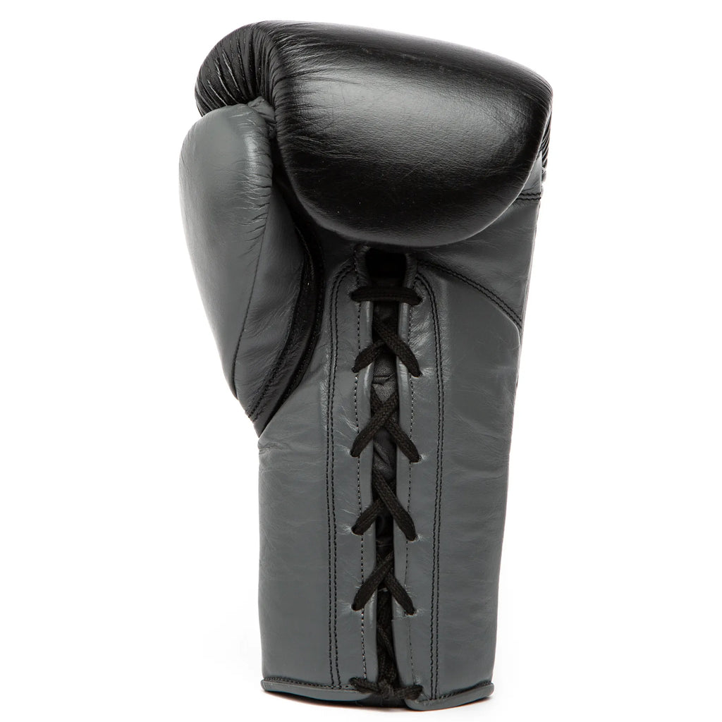 Everlast laced top boxing gloves