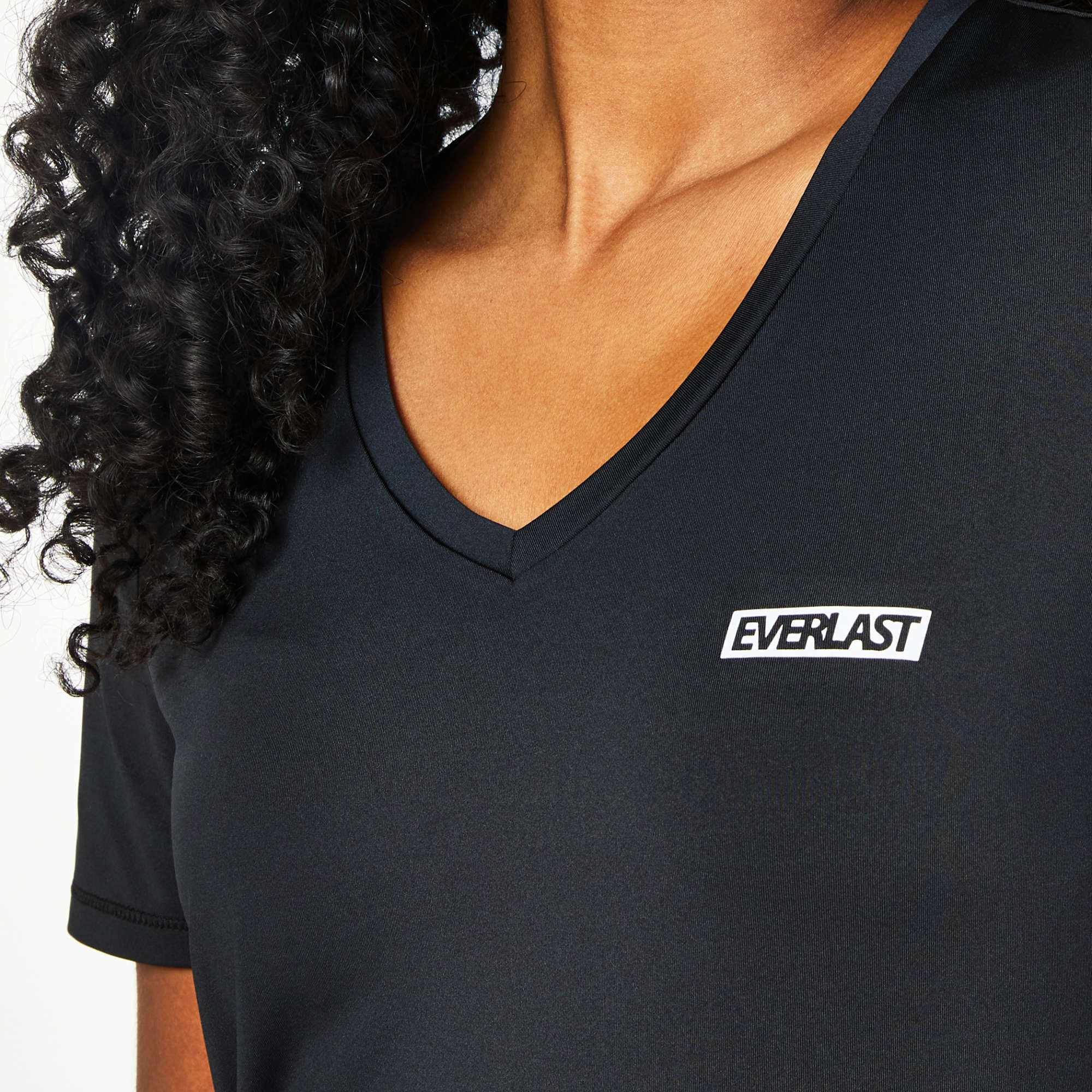 Women's V-Neck Mesh Tee - Everlast Canada Women's V-Neck Mesh Tee