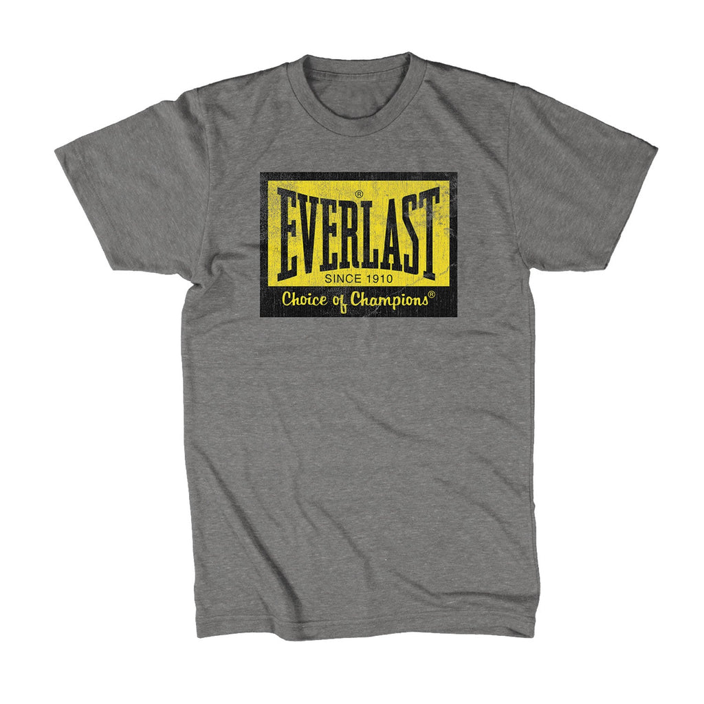Everlast Choice of Champions Logo Shirt Grey by Everlast Canada