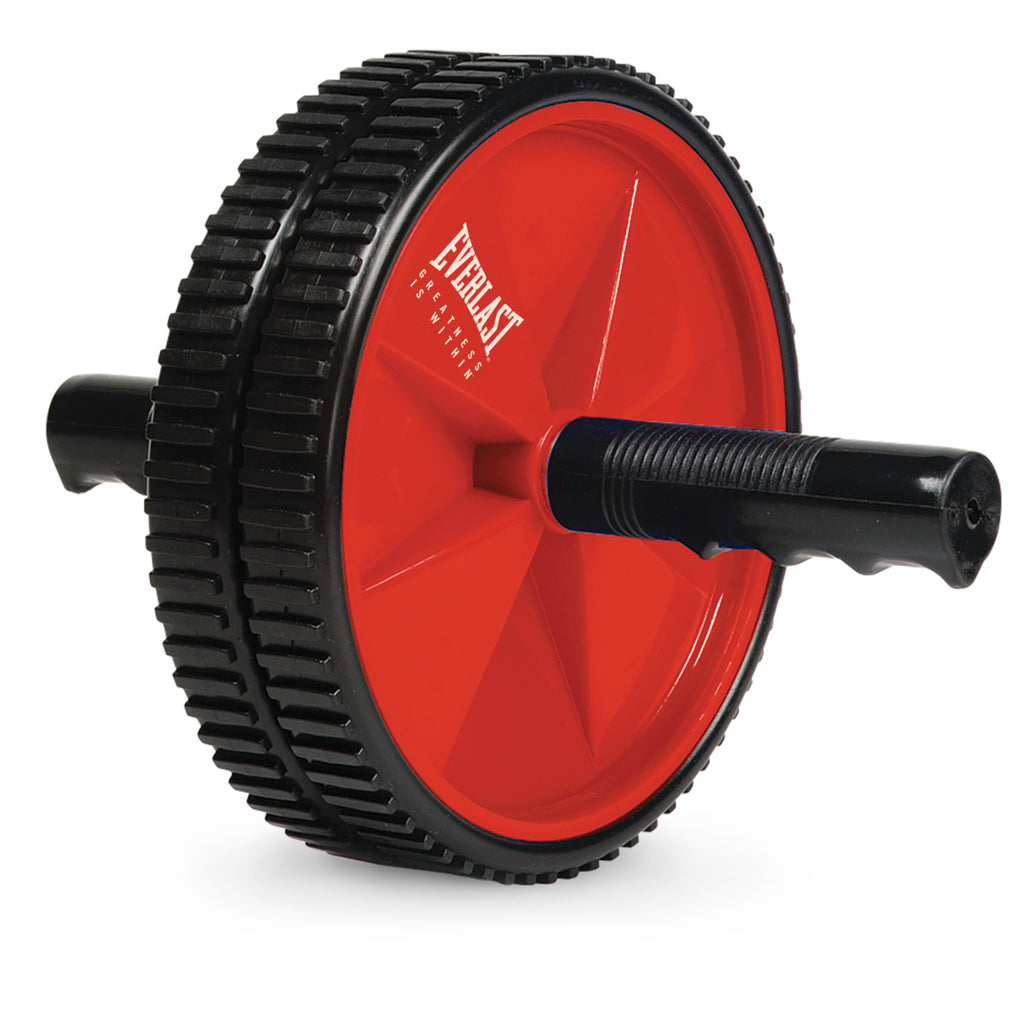 Duo Exercise Wheel - Everlast Canada Duo Exercise Wheel Red/Black