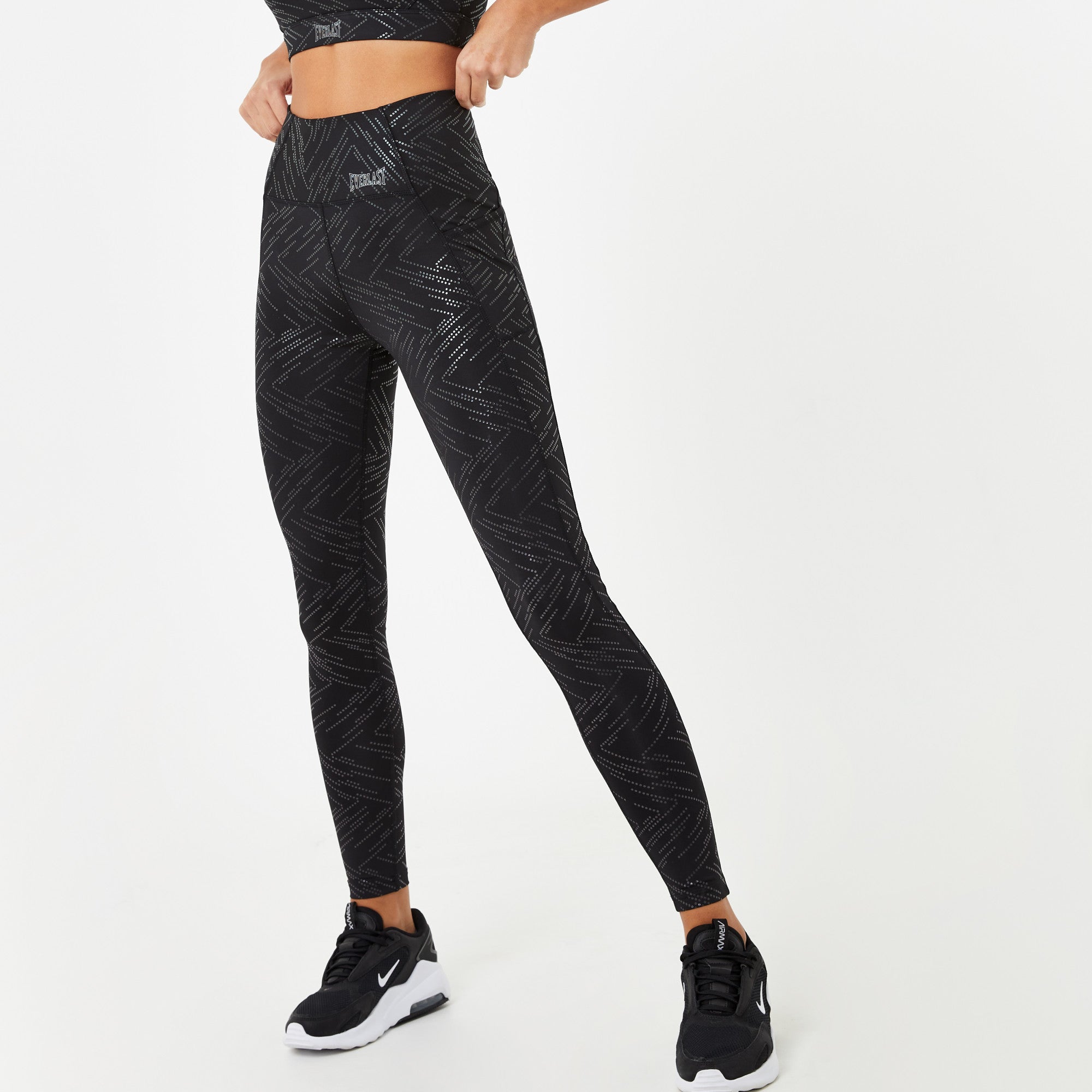 Women's High Rise Leggings - Everlast Canada Women's High Rise Leggings Black / 4