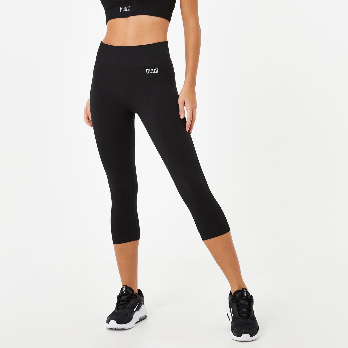 Women's Contour Capri Leggings - Everlast Canada Women's Contour Capri Leggings Black / 4