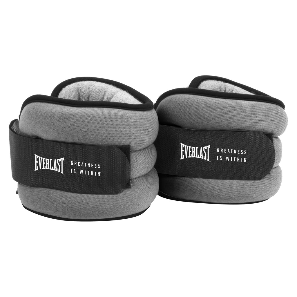Comfort Fit Ankle Wrist Weights - Everlast Canada Comfort Fit Ankle Wrist Weights Grey/Black / ONE SIZE