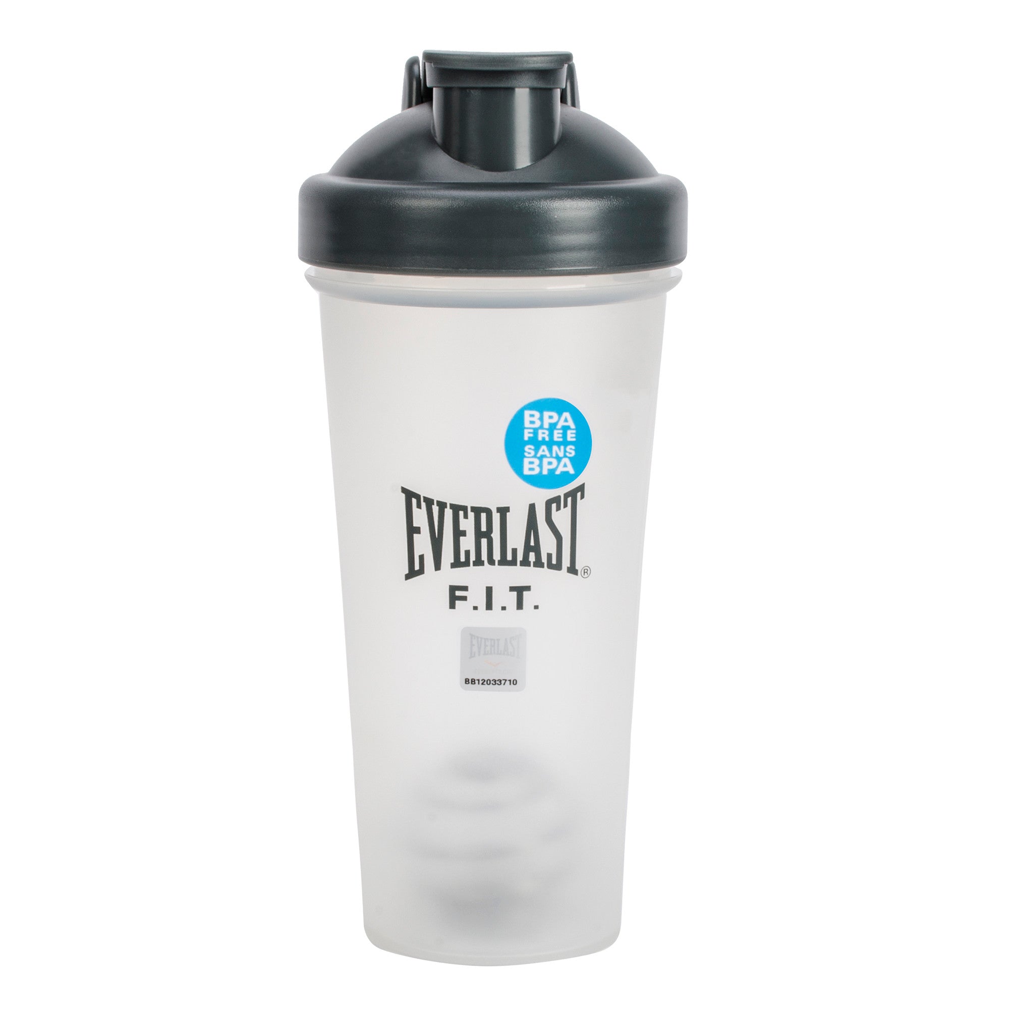 600ml Shaker Bottle - Everlast Canada 600ml Shaker Bottle Grey / 600ML