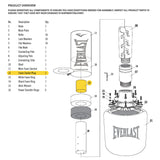 Powercore Freestanding Heavy Bag - Center Foam Plug - Replacement Part - Everlast Canada Powercore Freestanding Heavy Bag - Center Foam Plug - Replacement Part White