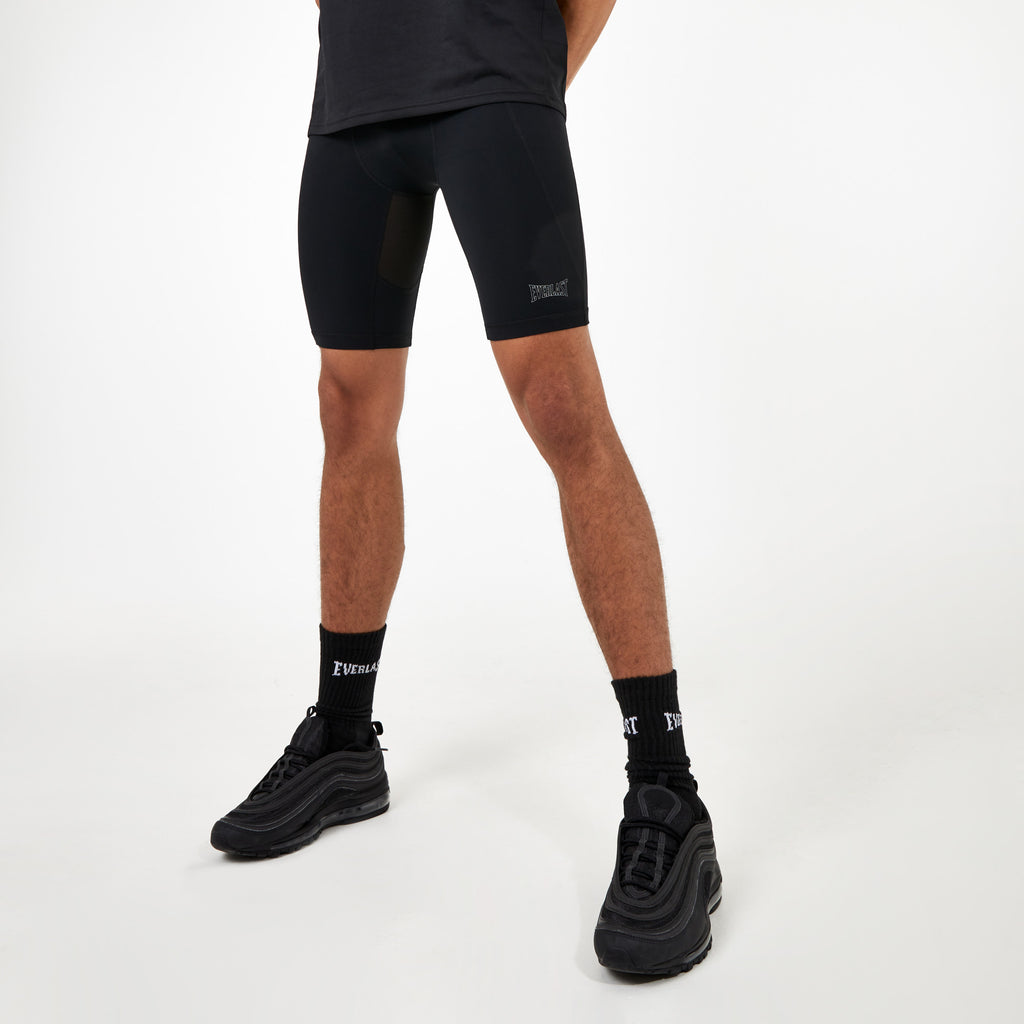 Men's Base Layer Shorts - Everlast Canada Men's Base Layer Shorts Black / X-LARGE