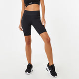 Women's Mesh Panel Cycling Shorts - Everlast Canada Women's Mesh Panel Cycling Shorts Black / 4