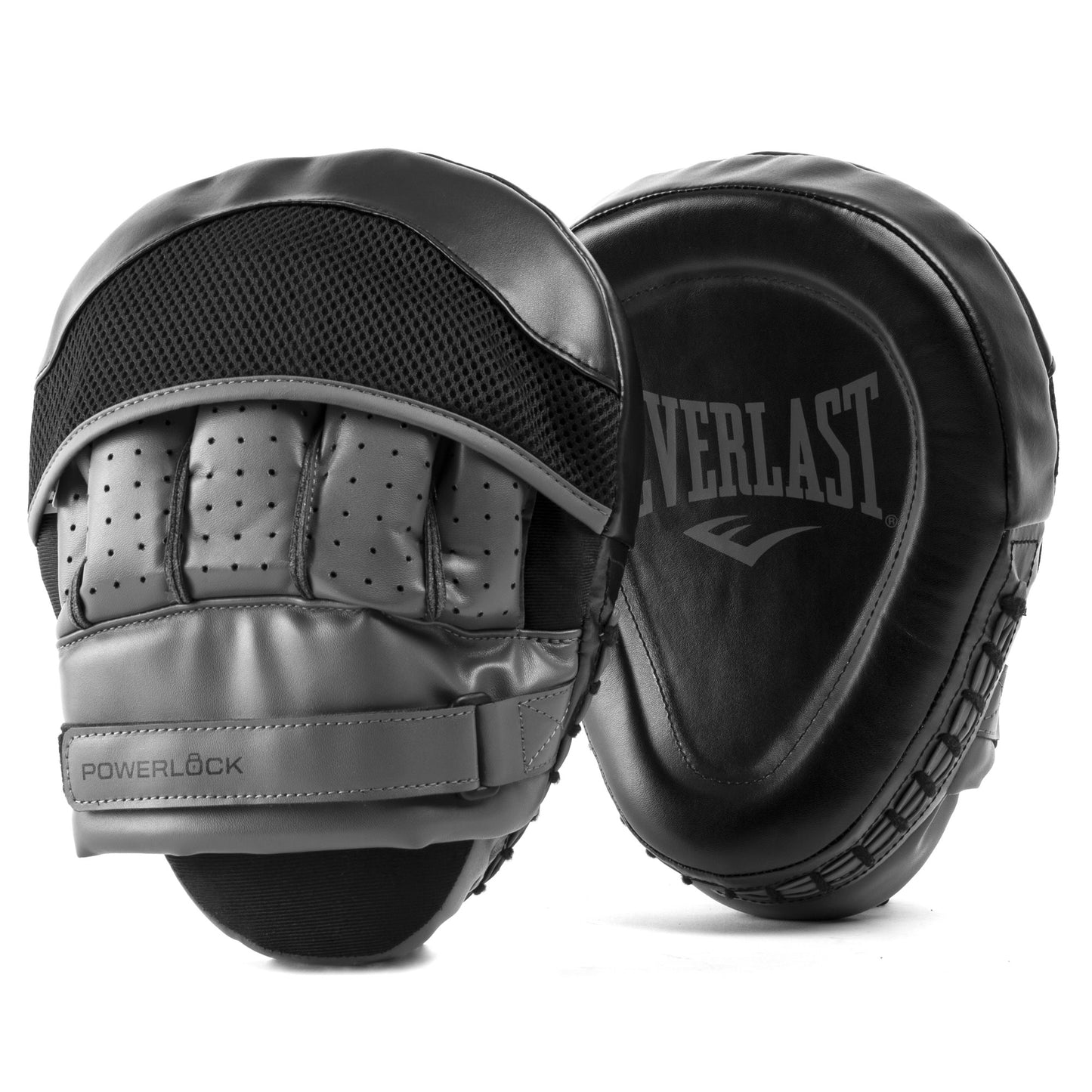 Powerlock Focus Mitts - Everlast Canada Powerlock Focus Mitts Black/Grey / ONE SIZE