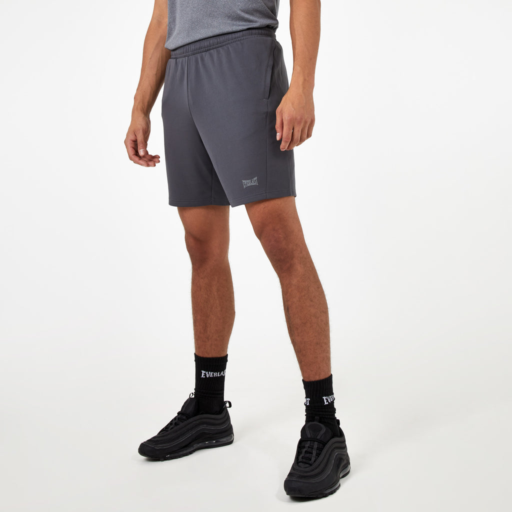 Men's Mesh Poly Shorts - Everlast Canada Men's Mesh Poly Shorts Grey / SMALL