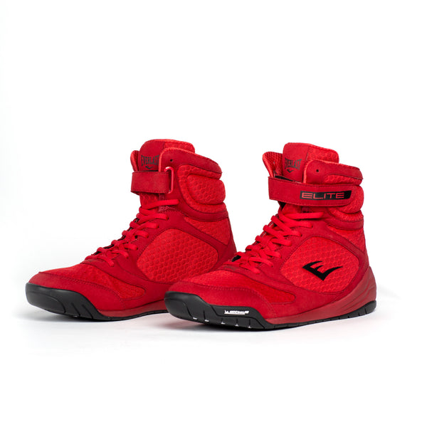 Elite 2 Boxing Shoes - Everlast Canada Elite 2 Boxing Shoes Red/Black / 6